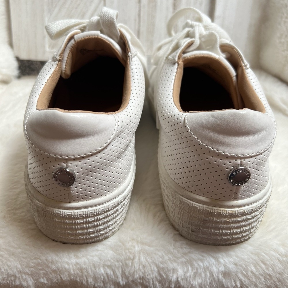 Steve Madden Toliver White‎ Perforated Platform Sneakers TLVR01S1 Womens 8 - Picture 2 of 7